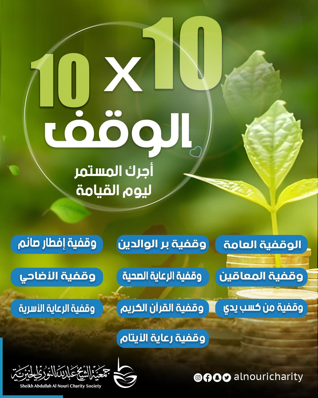 Picture of ١٠ وقفيات X ١٠ دينار